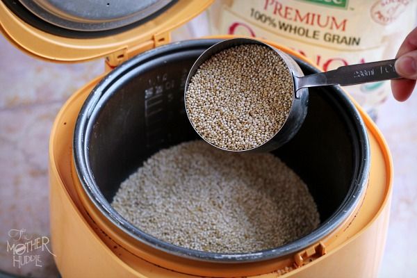 Mẹo nấu quinoa bằng nồi cơm điện